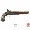 Пистолет дуэльный произведен мастером Буте, 1810 г., латунь (D7/1084L)