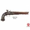 Пистолет дуэльный произведен мастером Буте, 1810 г., никель (D7/1084NQ)