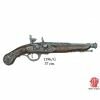 Пистолет кремниевый, Англия, ХVIIIв, сталь (D7/1196G)